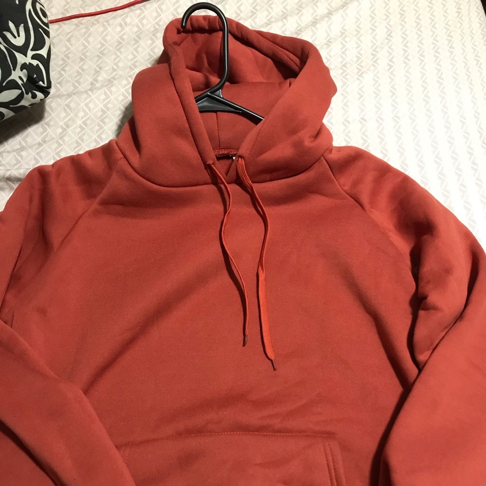 Cozy Burnt Orange Hoodie